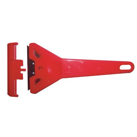 STERLING RED PLASTIC SCRAPER RED CARDED